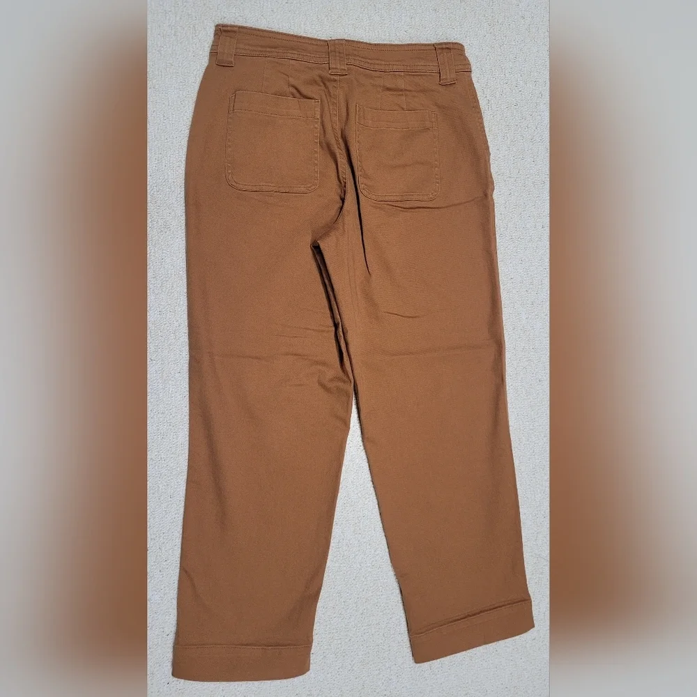 A New Day 4 Jeans Rust Color Stretch Zipper Fly Very Nice Condition